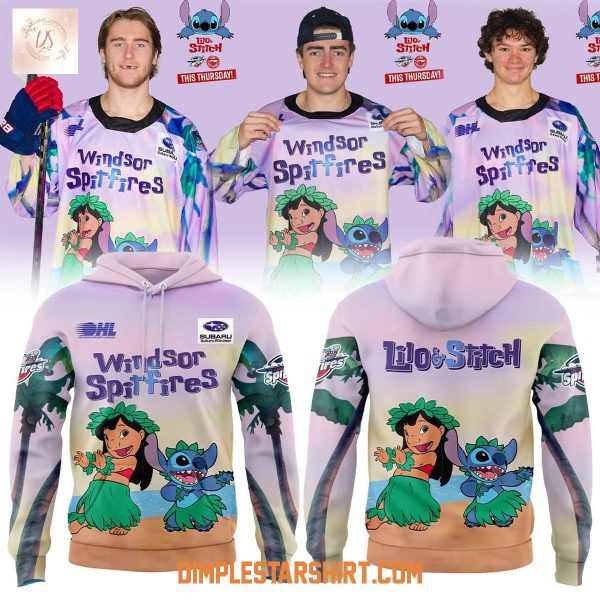 Windsor Spitfires x Lilo & Stitch Hoodie T-Shirt