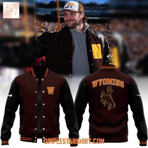 Wyoming Cowboys Football Josh Allen Always A Poke Baseball Jacket