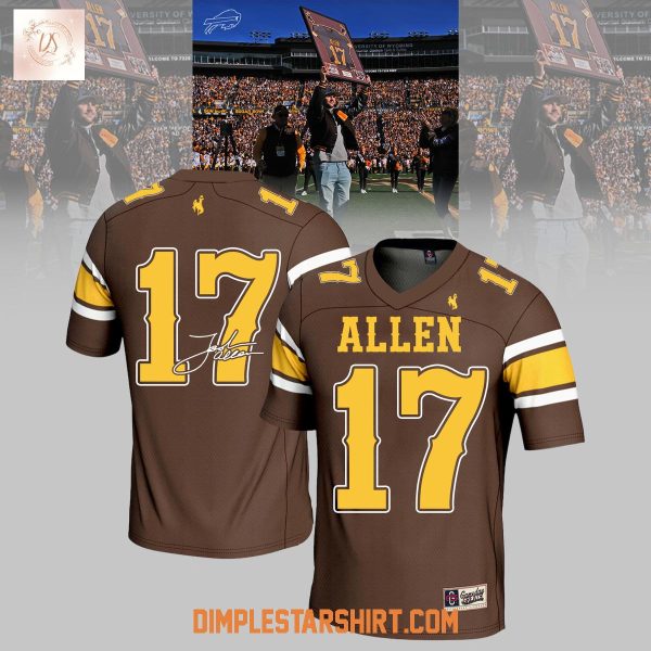 Wyoming Cowboys Josh Allen Always A Poke Jersey