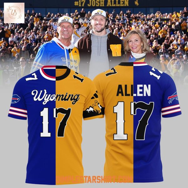 Wyoming Cowboys x Buffalo Bills Josh Allen Hoodie Shirt