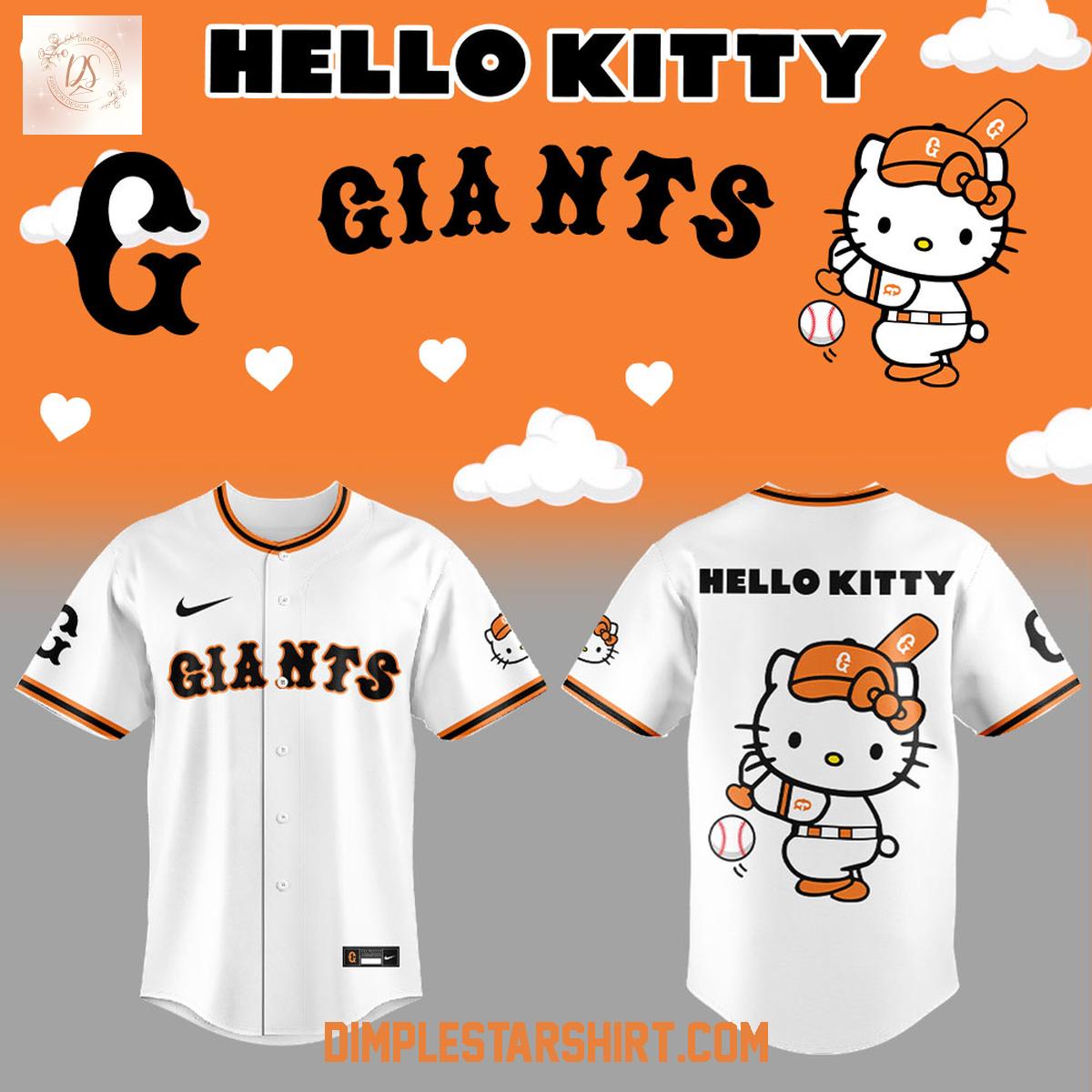 Yomiuri Giants x Hello Kitty Baseball Jersey Yomiuri Giants x Hello Kitty Baseball Jersey