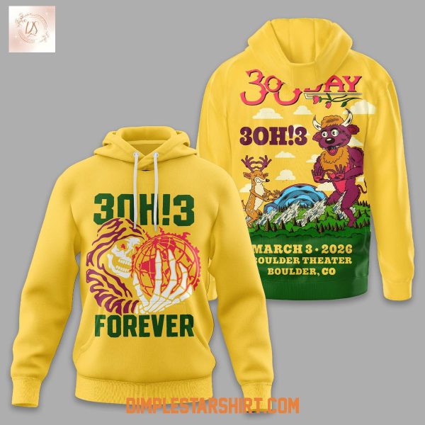 3OH!3 Forever Tour 2026 Hoodie T Shirt