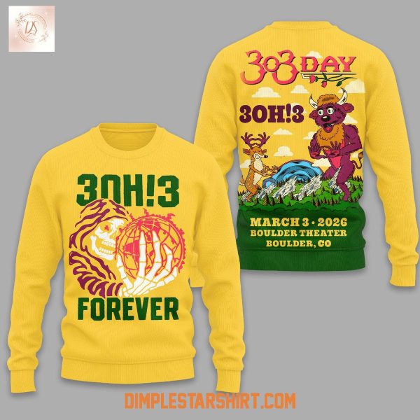 3OH!3 Forever Tour 2026 Hoodie T Shirt