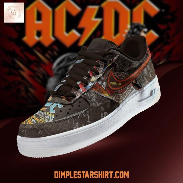 ACDC PWR Up 2026 Tour Air Force 1 Shoes