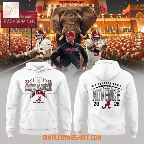 Alabama Crimson Tide Way Back To Advance Hoodie Shirt