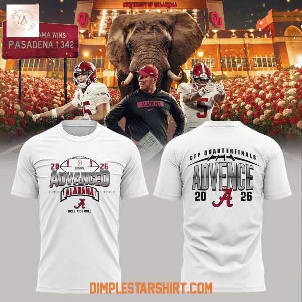 Alabama Crimson Tide Way Back To Advance Hoodie Shirt