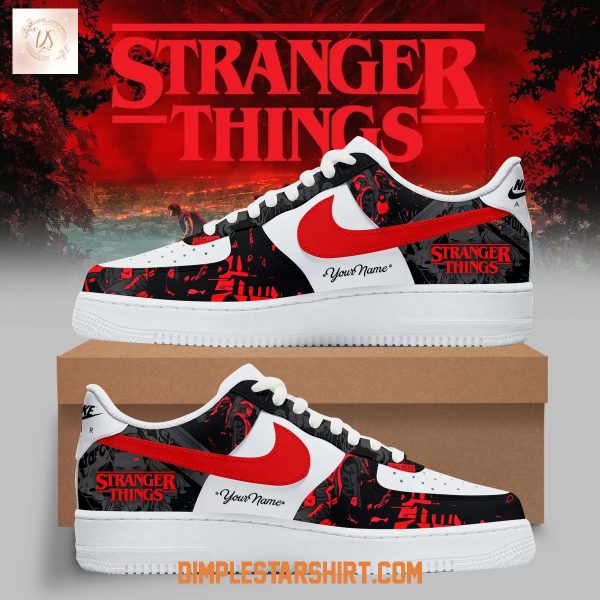 Arte Vetor Stranger Things Air Force 1 Shoes