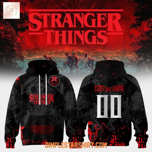 Arte Vetor Stranger Things Hoodie Shirt