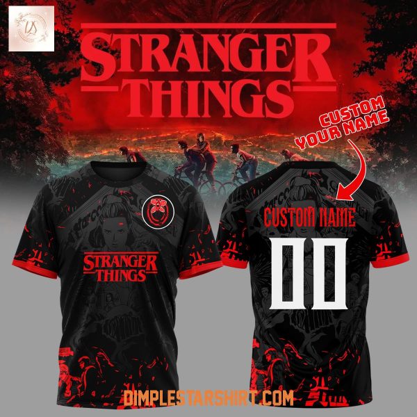 Arte Vetor Stranger Things Hoodie Shirt
