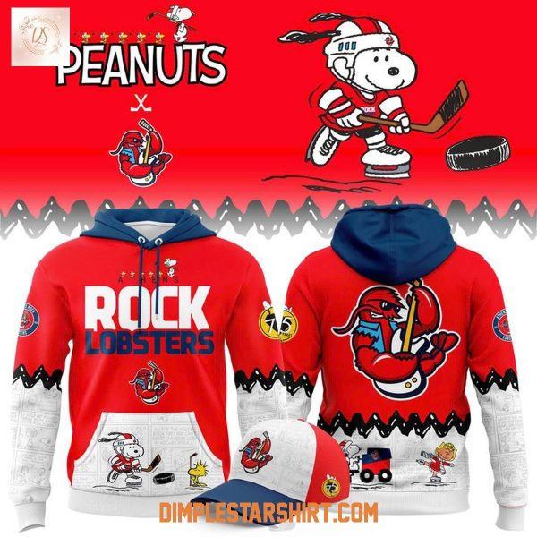 Athens Rock Lobsters Snoopy Peanuts Night 2025 Hoodie Shirt