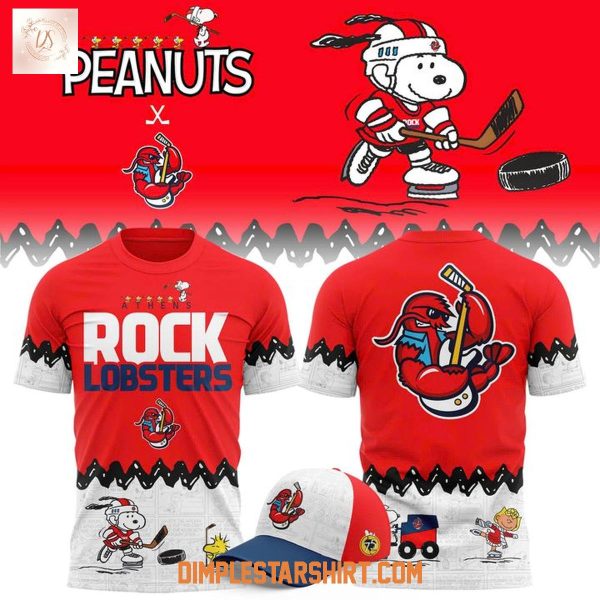 Athens Rock Lobsters Snoopy Peanuts Night 2025 Hoodie Shirt
