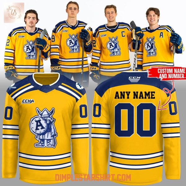 Augustana Hockey Building For Champions Hockey Jersey