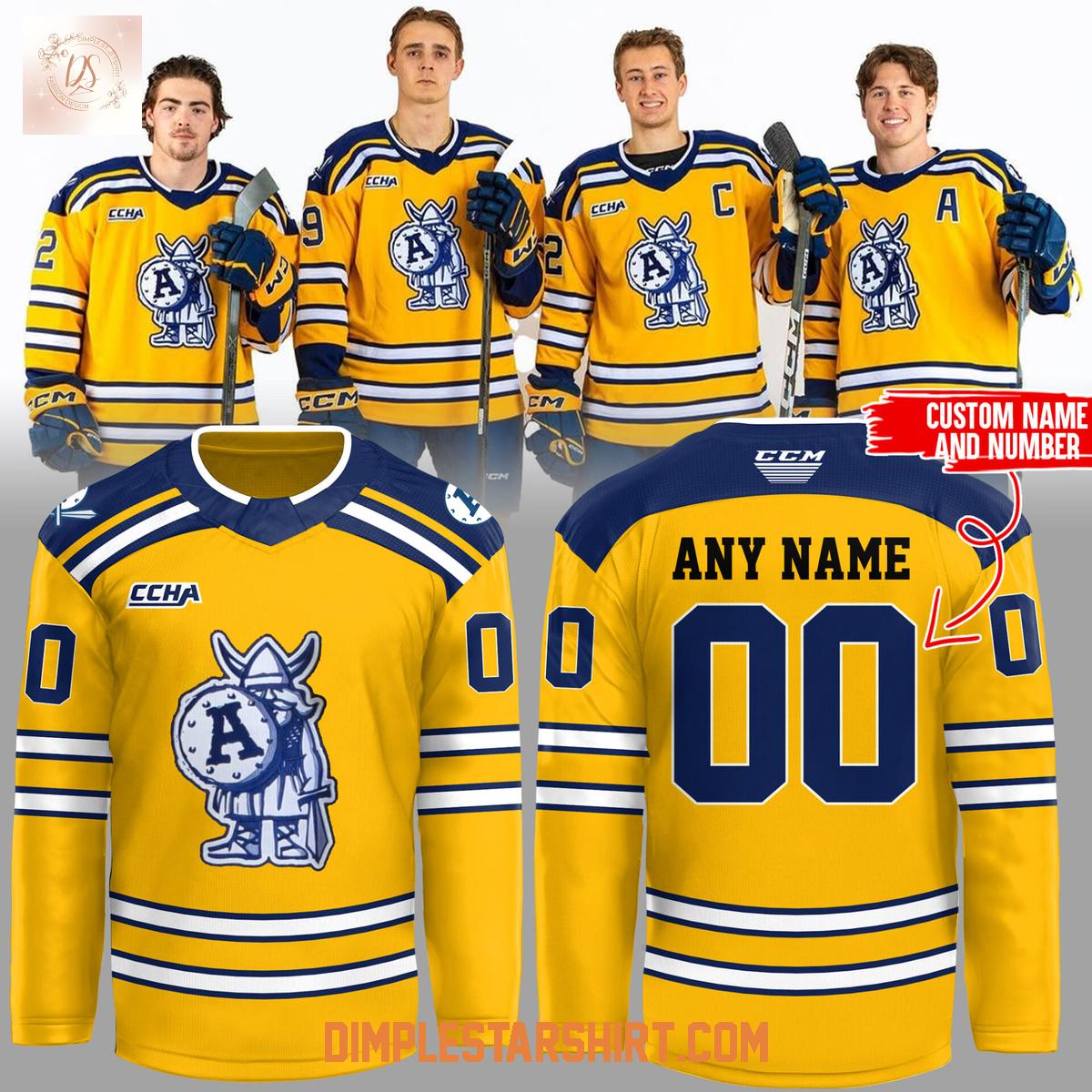 Augustana Hockey Building For Champions Hockey Jersey Augustana Hockey Building For Champions Hockey Jersey