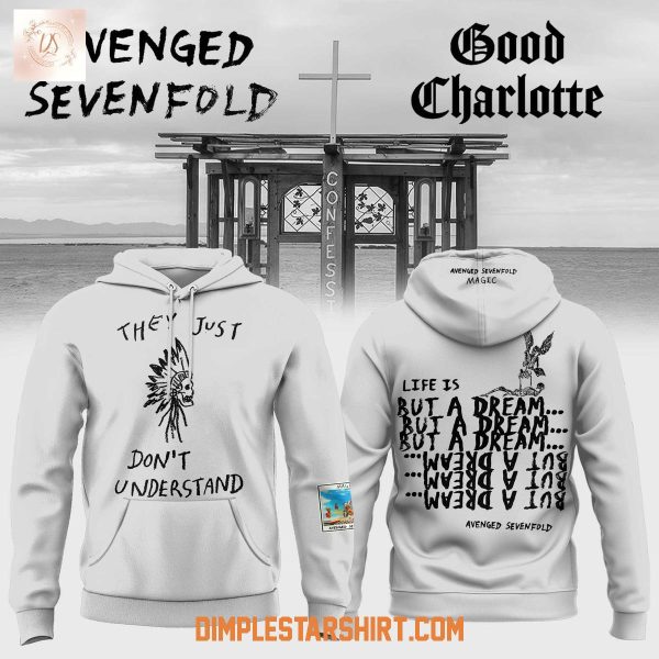 Avenged Sevenfold x Good Charlotte 2026 Tour Hoodie Shirt