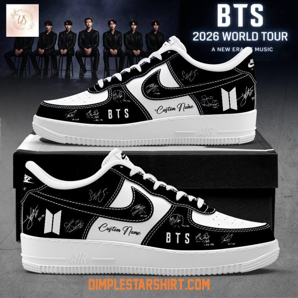 BTS Announces 2026 World Tour Signature Air Force 1 Shoes