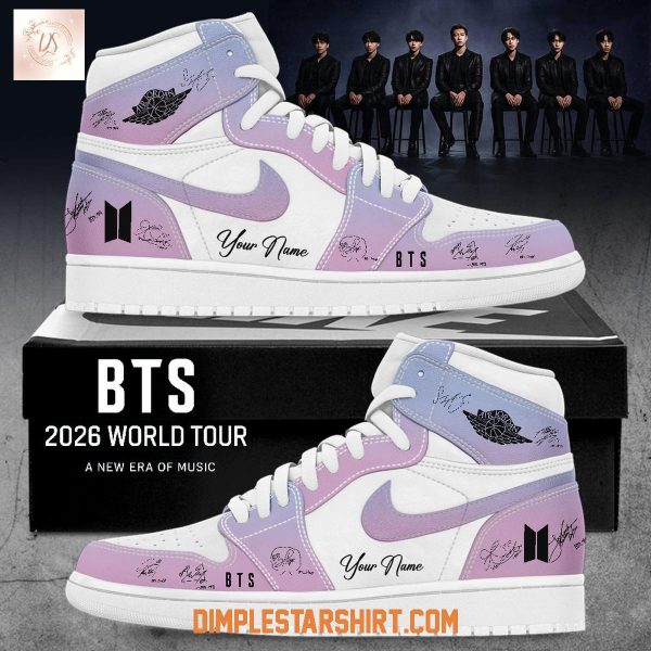 BTS Announces 2026 World Tour Signature Air Jordan 1 Shoes