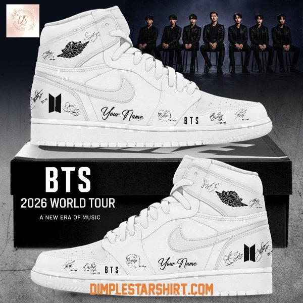 BTS Announces 2026 World Tour Signature Air Jordan 1 Shoes
