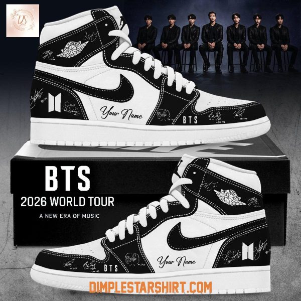 BTS Announces 2026 World Tour Signature Air Jordan 1 Shoes