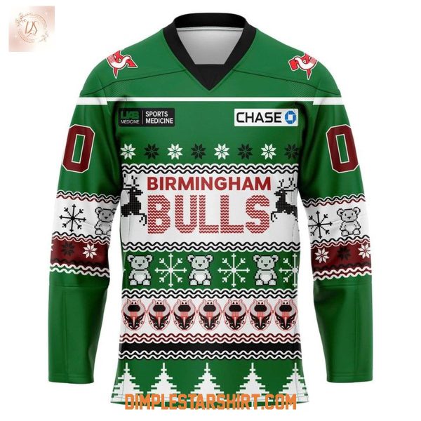 Birmingham Bulls Ugly Sweater Night 2025 Jersey