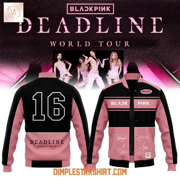 Blackpink Deadline World Tour Signature Baseball Jacket