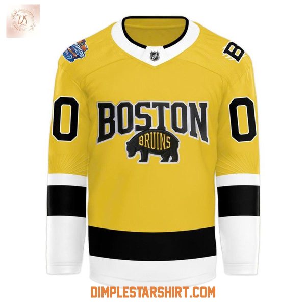 Boston Bruins Stadium Series 2026 Hockey Jersey