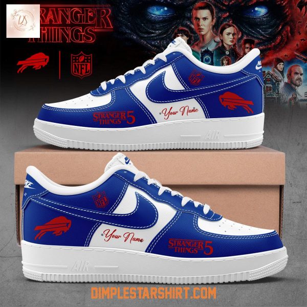 Buffalo Bills Stranger Things Air Force 1 Shoes