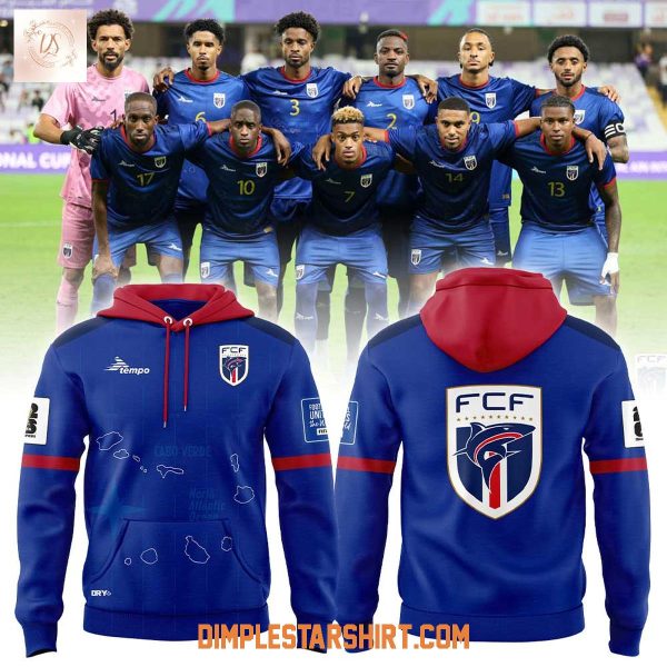 Cape Verde National Team 2026 World Cup Qualification Hoodie Shirt