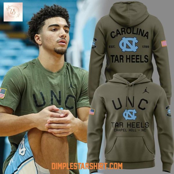 Carolina Tar Heels Basketball Military Appreciation Hoodie Shirt