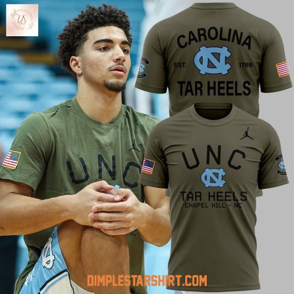 Carolina Tar Heels Basketball Military Appreciation Hoodie Shirt