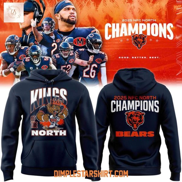 Chicago Bears Kings Of The North Champions Hoodie T-Shirt