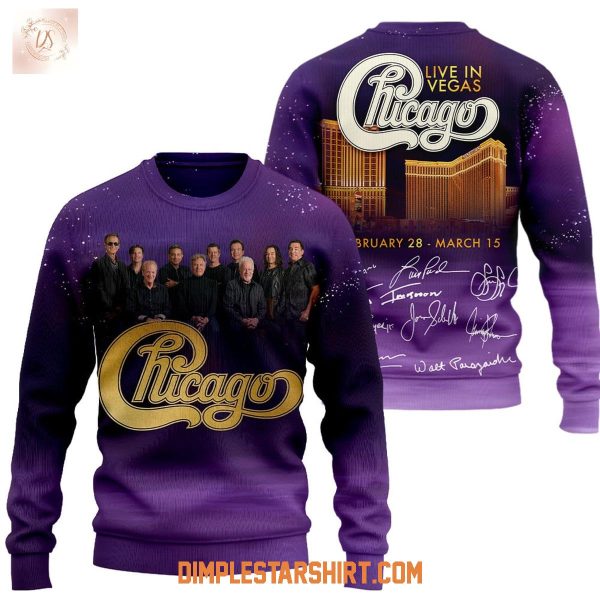 Chicago Live In Vegas 2026 Hoodie T Shirt