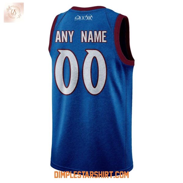 Colorado Avalanche x Denver Nuggets Crossover Night Basketball Jersey