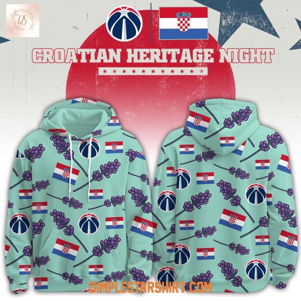 Croatian Heritage Night Hoodie Shirt