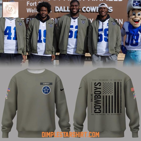 Dallas Cowboys Military Appreciation Hoodie T Shirt