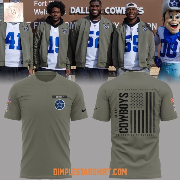 Dallas Cowboys Military Appreciation Hoodie T Shirt