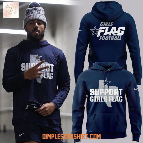 Dallas Cowboys Support Girls Flag 2025 Hoodie Shirt