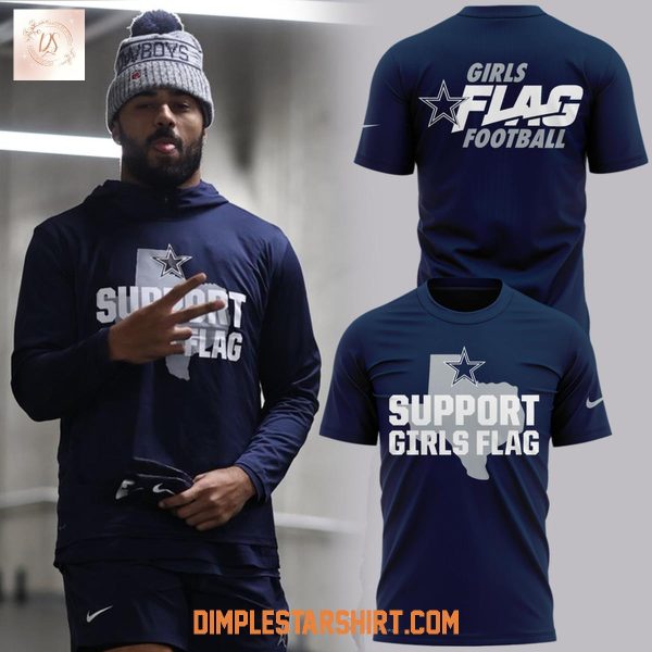 Dallas Cowboys Support Girls Flag 2025 Hoodie Shirt