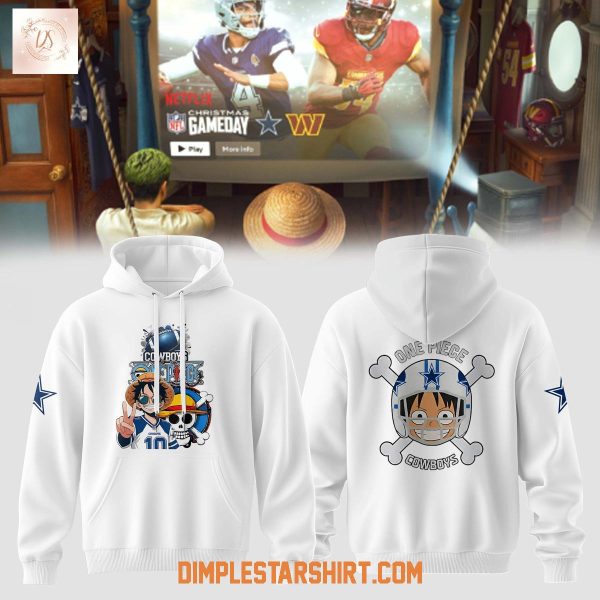 Dallas Cowboys x One Piece America's Team Straw Hat Hoodie T Shirt