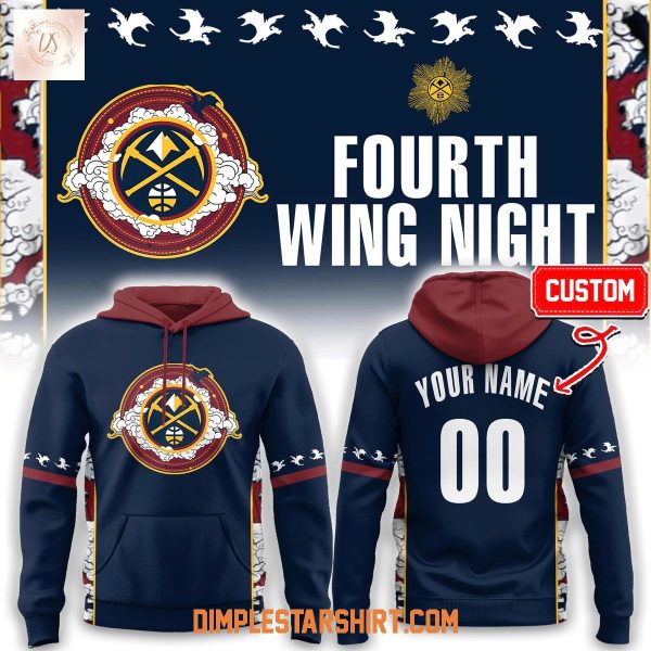 Denver Nuggets Fourth Wing Night Hoodie Shirt