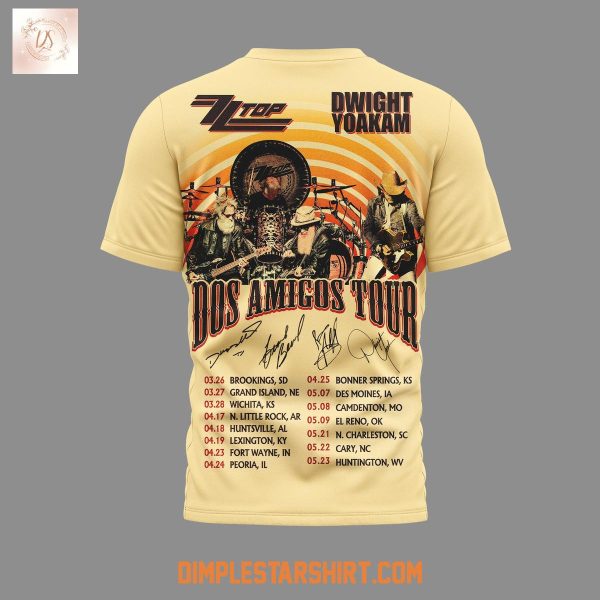 Dwight Yoakam Dos Amigos Tour Shirt