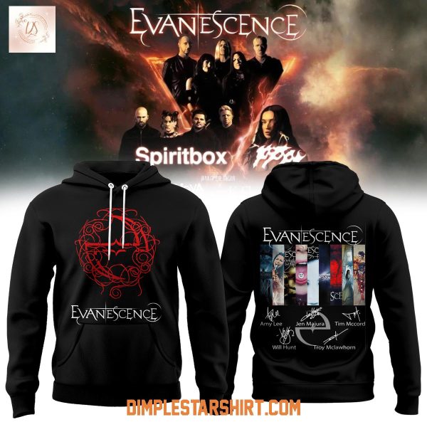 Evanescence US & UK 2026 World Tour Hoodie Shirt