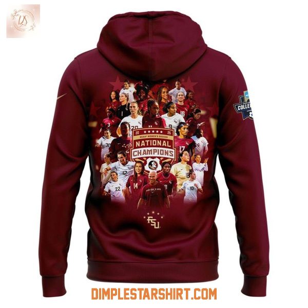 Florida State Seminoles Women's Soccer Champions 2025 Hoodie Shirt