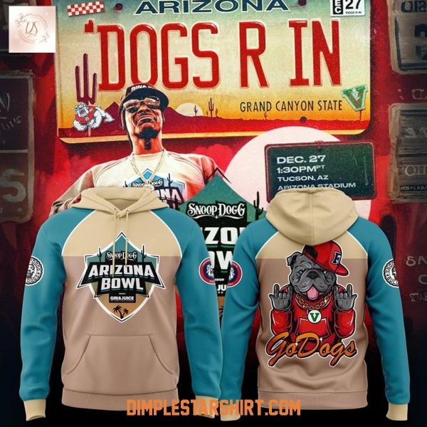 Fresno State Football x Snoop Dogg 2025 Arizona Bowl Hoodie