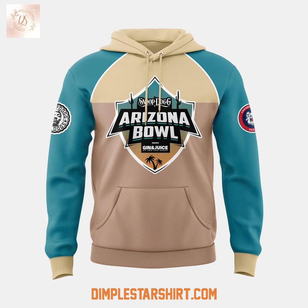 Fresno State Football x Snoop Dogg 2025 Arizona Bowl Hoodie Fresno State Football x Snoop Dogg 2025 Arizona Bowl Hoodie