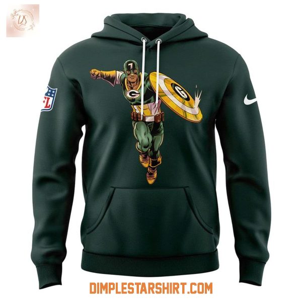 Green Bay Packers Captain America Hoodie Shirt