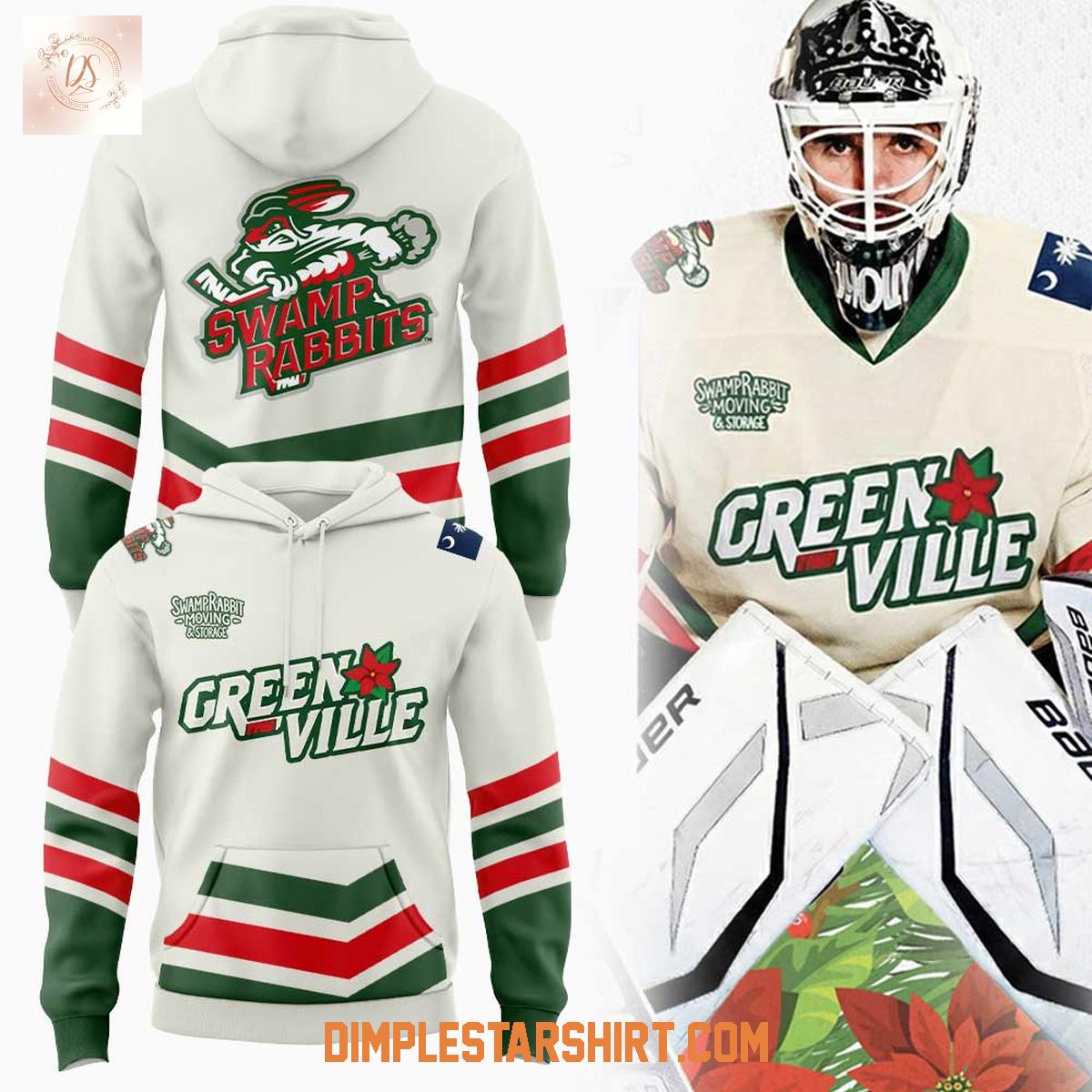 Greenville Swamp Rabbits Teddy Bear Toss Hoodie Shirt Greenville Swamp Rabbits Teddy Bear Toss Hoodie Shirt