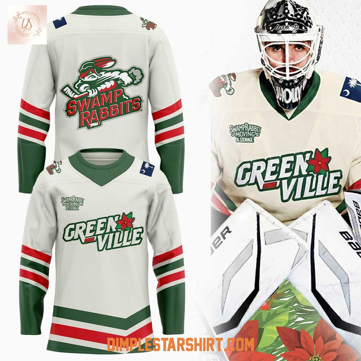 Greenville Swamp Rabbits Teddy Bear Toss Jersey Greenville Swamp Rabbits Teddy Bear Toss Jersey