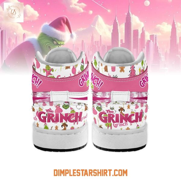 Grinch x Christmas Pink Era Air Jordan 1 Shoes