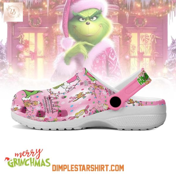 Grinch x Christmas Pink Era Clogs Crocs