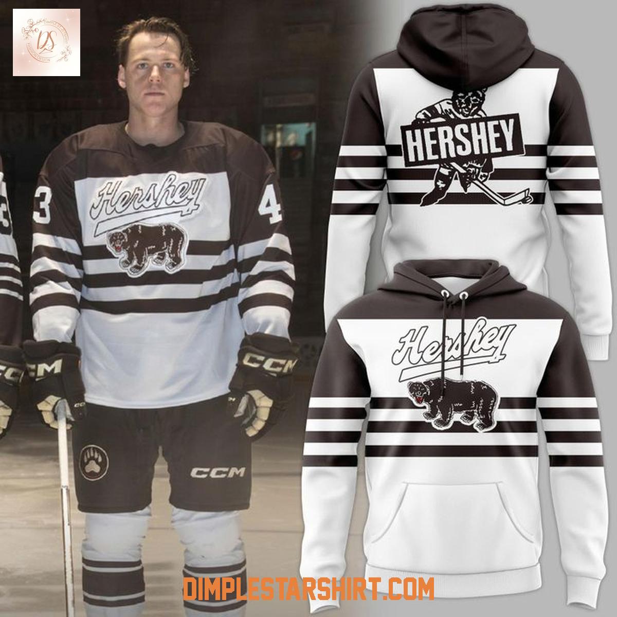 Hershey Bears Skating Bear 2026 Hoodie Shirt Hershey Bears Skating Bear 2026 Hoodie Shirt